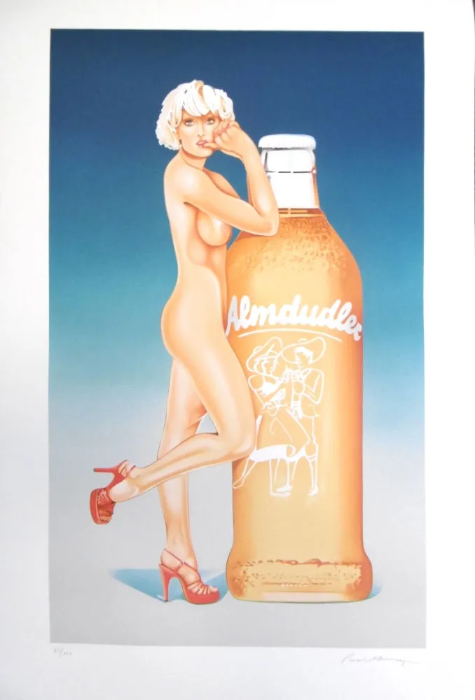 Litografía Ramos - Almdudler's Fabulous Blond