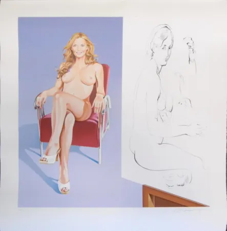 Litografía Ramos - Drawing Lesson