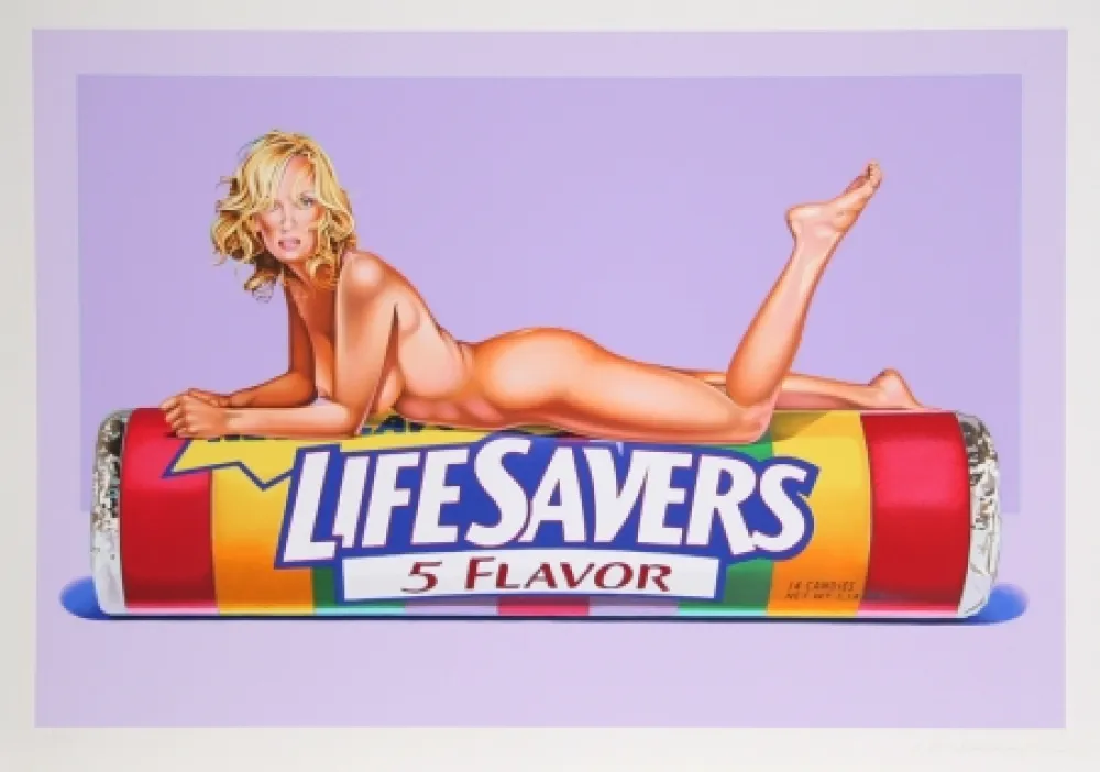 Litografía Ramos - Five Flavor Funny (Uma Thurman)