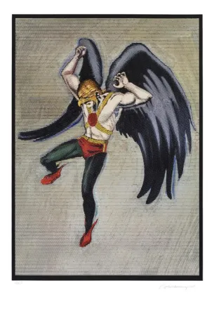 Grabado En Madera Ramos - Hawkman