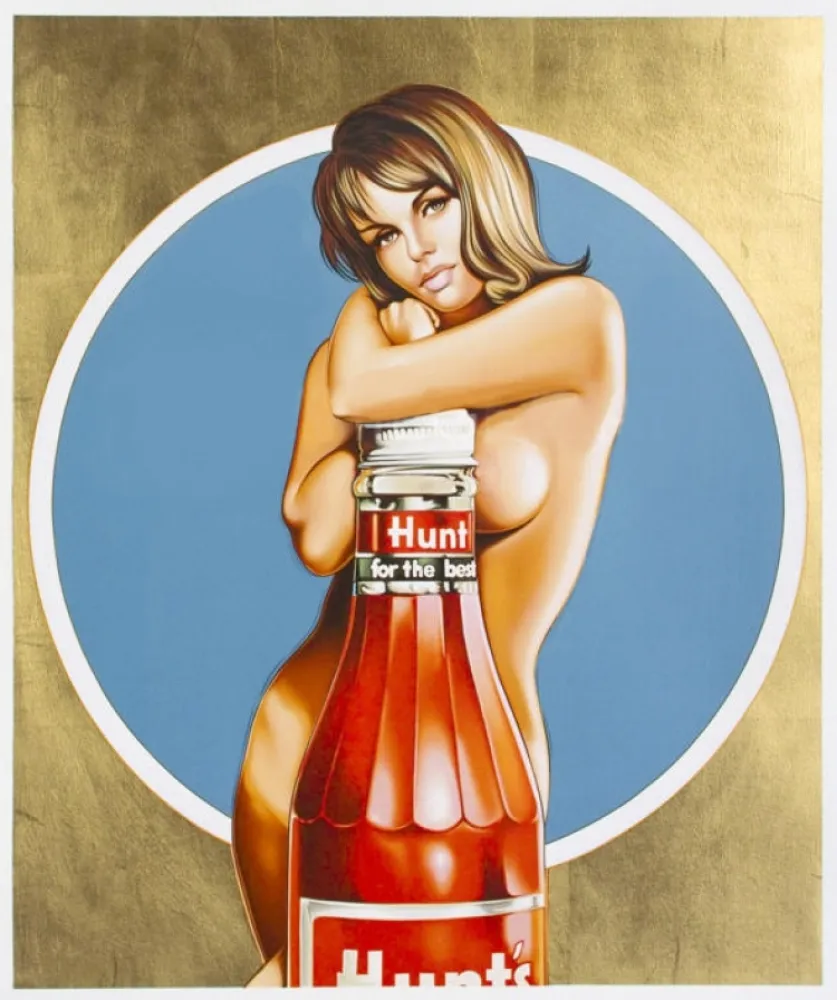 Litografía Ramos - Hunt for the Best (Gold)