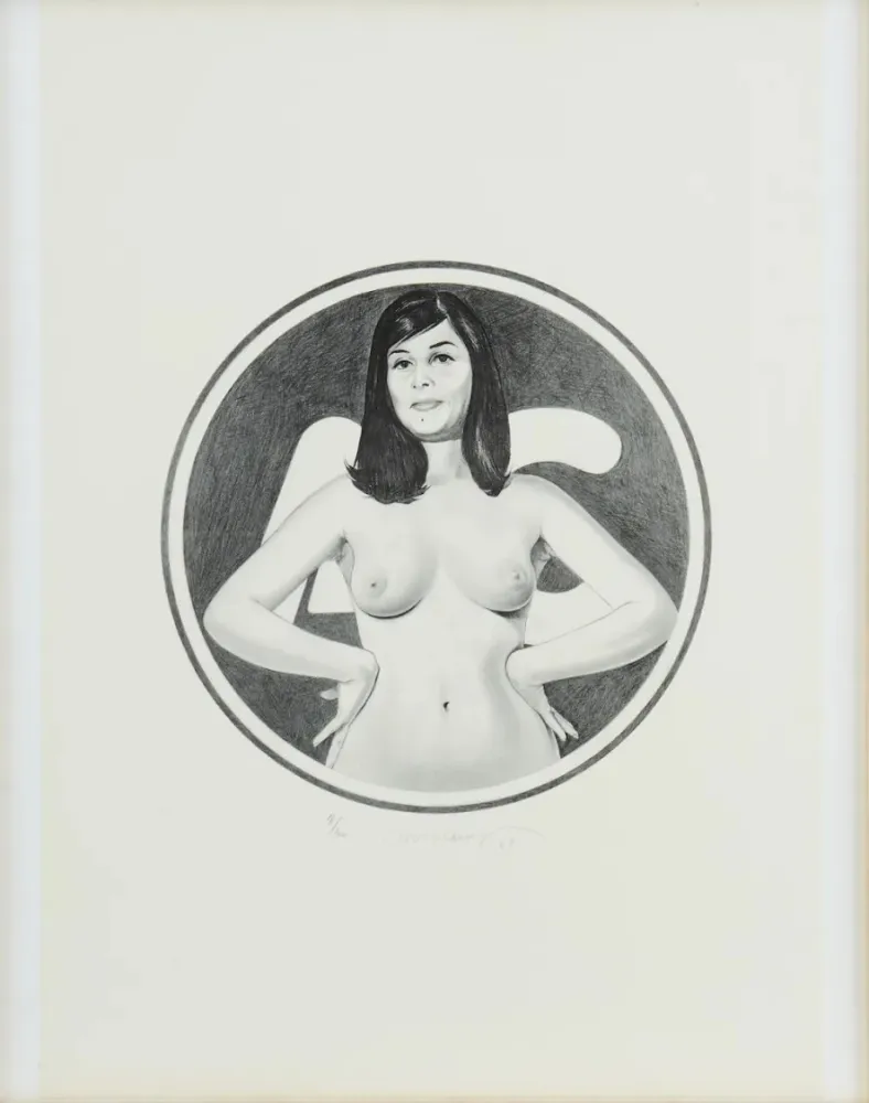 Litografía Ramos - Kvinna