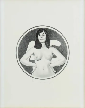 Litografía Ramos - Kvinna