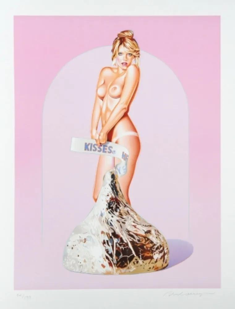 Litografía Ramos - Miss Kiss