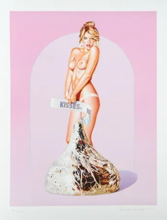 Litografía Ramos - Miss Kiss