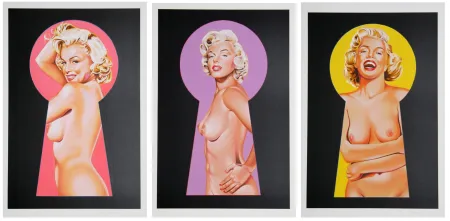 Litografía Ramos - Peek a Boo Marilyn Suite