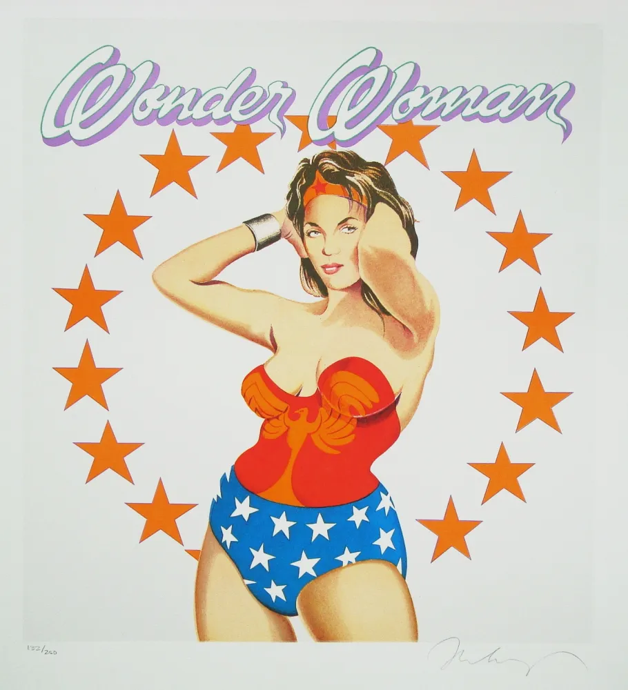 Litografía Ramos - Wonder woman