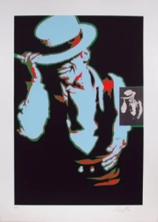 Litografía Rancillac - SAMMY DAVIES