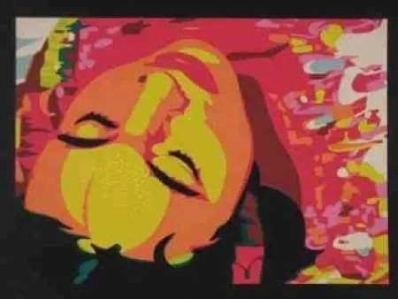 Serigrafía Rancillac - Sans titre