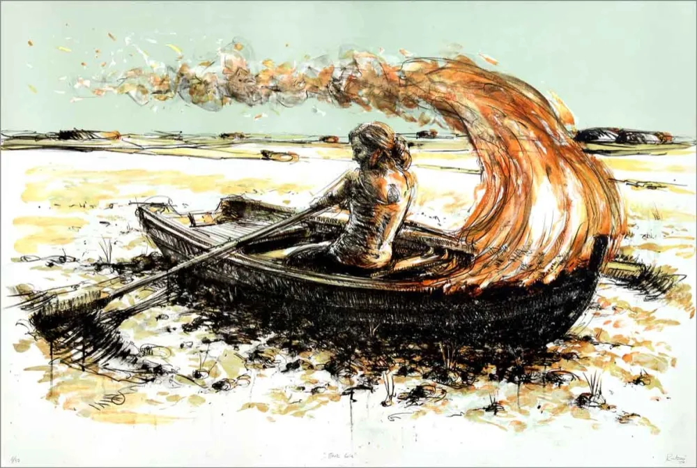 Litografía Rantzau - Marie Curie