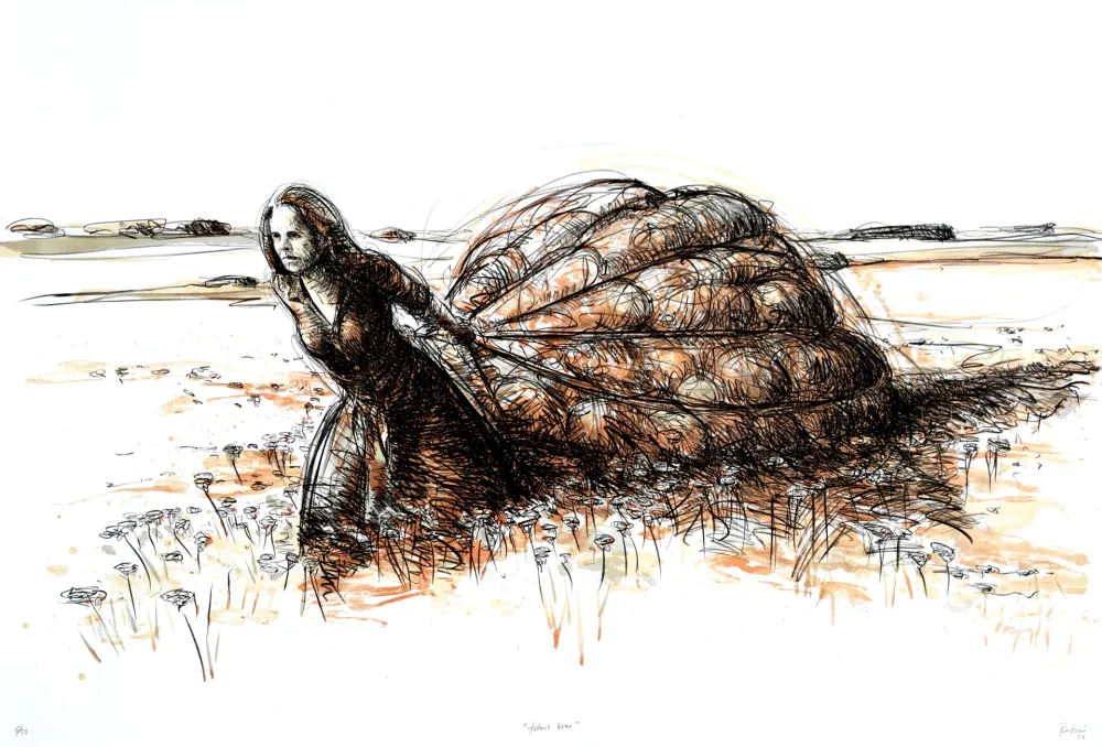 Litografía Rantzau - The demand of the time