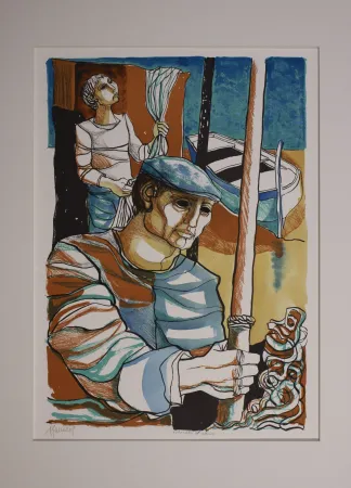 Litografía Ranucci - Untitled