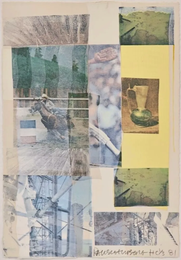 Serigrafía Rauschenberg - Arcanum IV