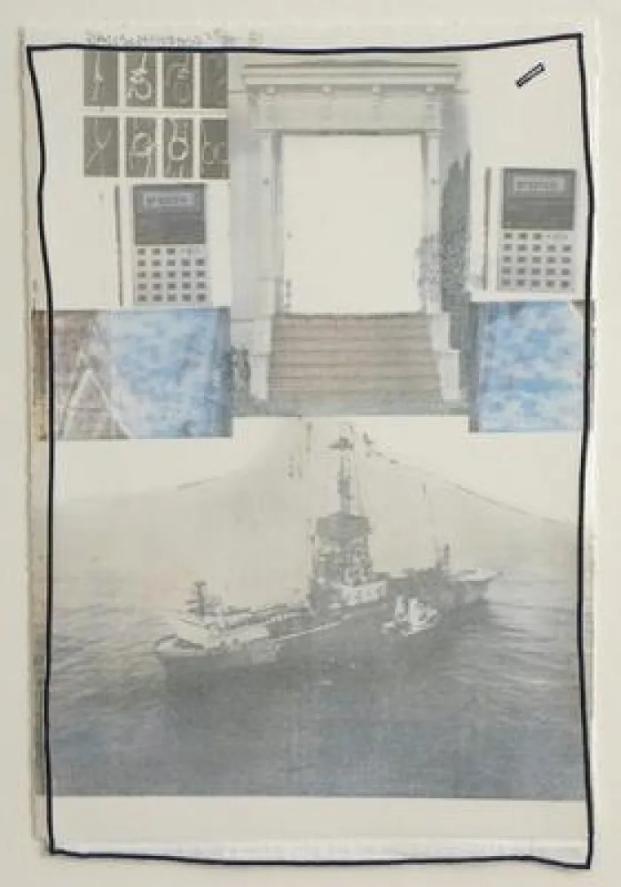 Serigrafía Rauschenberg - Arcanum VII