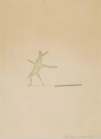 Múltiple Rauschenberg - Cunningham Relief (from the Merce Cunningham portfolio)