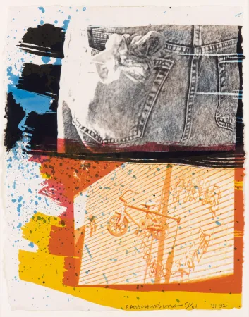Litografía Rauschenberg - Fest