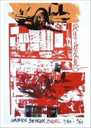 Serigrafía Rauschenberg - Galerie Beyeler
