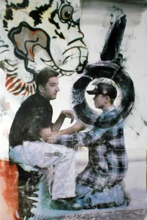 Litografía Rauschenberg - One lioner