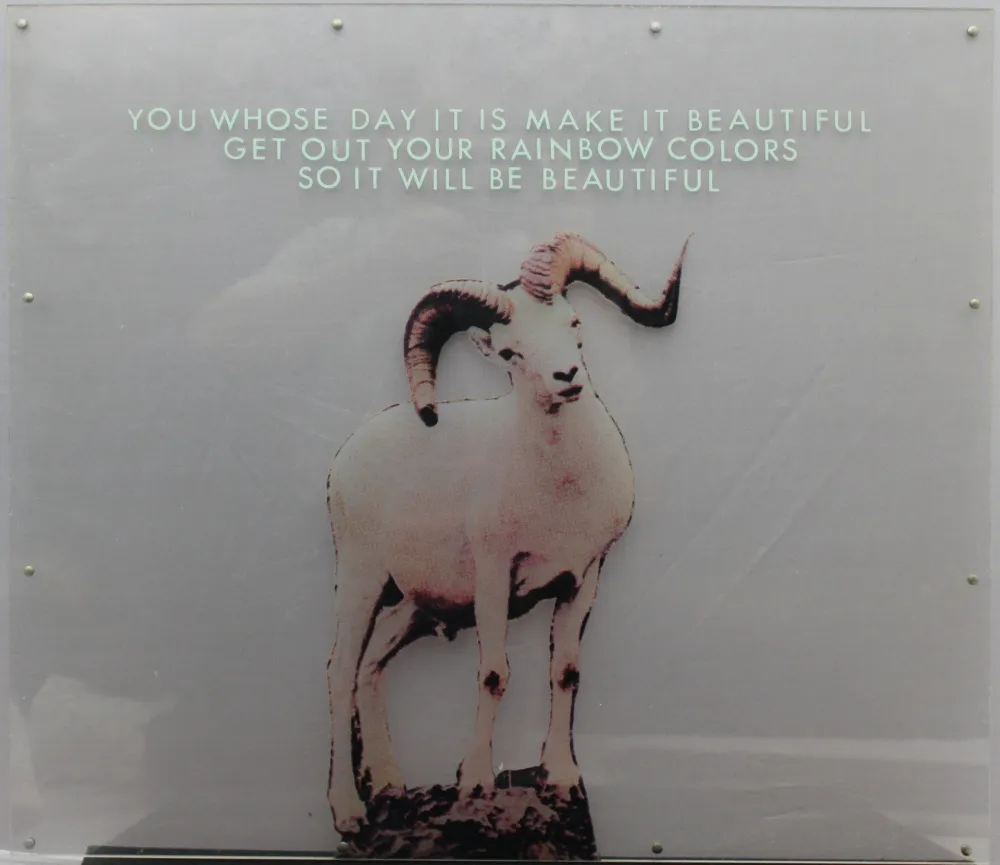 Serigrafía Rauschenberg - Opal Gospel Panel I