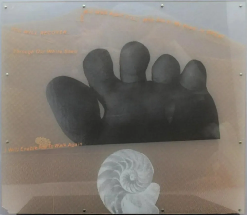 Serigrafía Rauschenberg - Opal Gospel Panel V