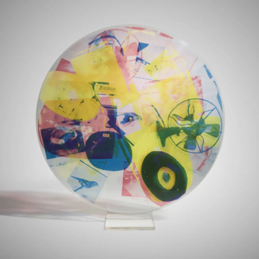 Múltiple Rauschenberg - Passport (from the Ten from Leo Castelli portfolio)