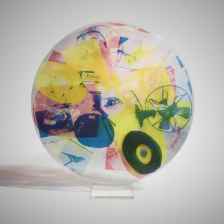 Múltiple Rauschenberg - Passport (from the Ten from Leo Castelli portfolio)