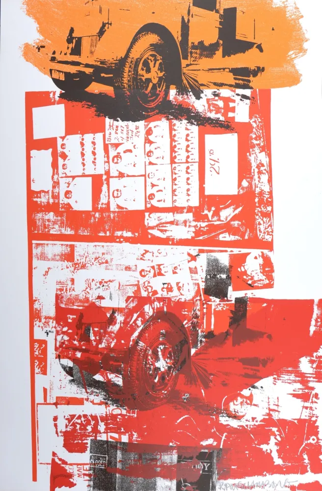 Serigrafía Rauschenberg - Read-Bleed
