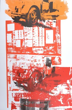Serigrafía Rauschenberg - Read-Bleed