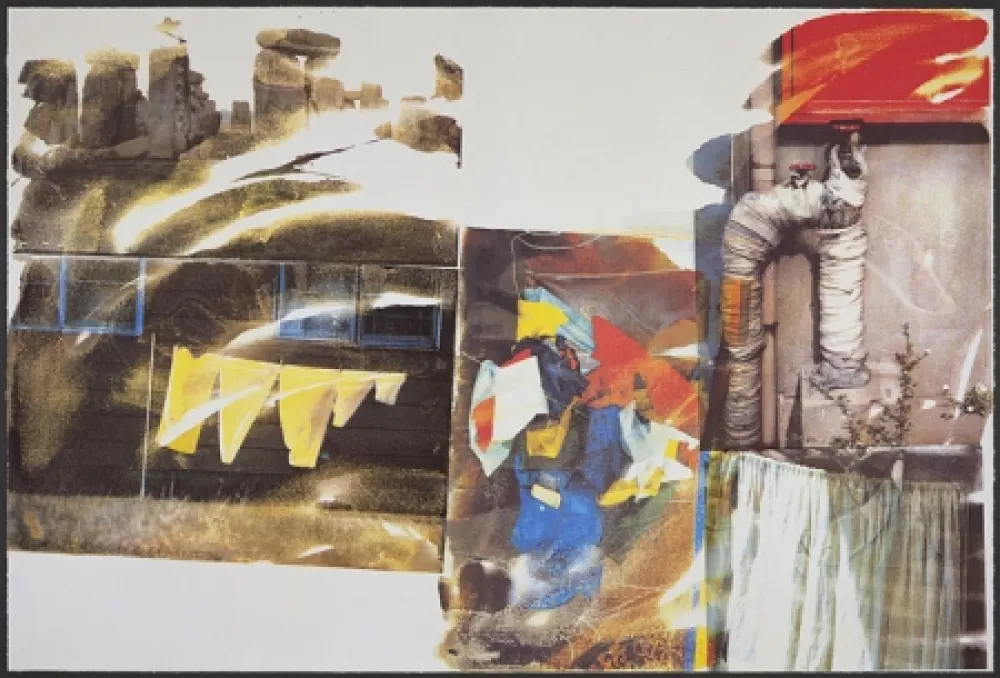 Serigrafía Rauschenberg - Source, from Speculations
