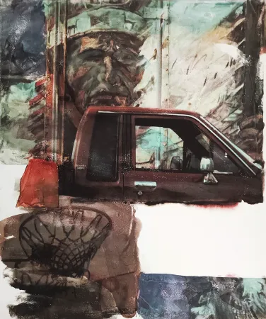 Litografía Rauschenberg - Untitled