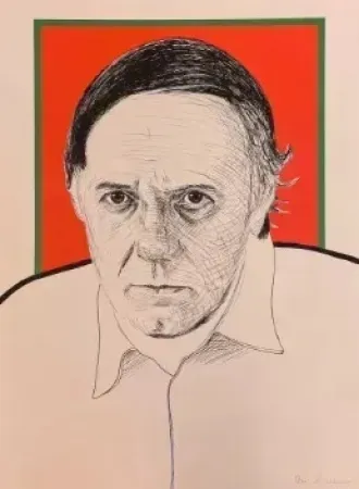 Serigrafía Raveel - Autoportrait