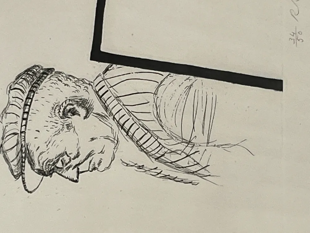 Grabado Raveel - Vader