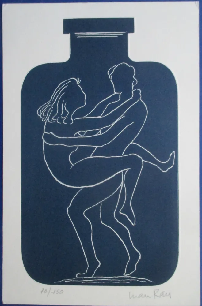 Aguatinta Ray - Bon Soir, Man Ray