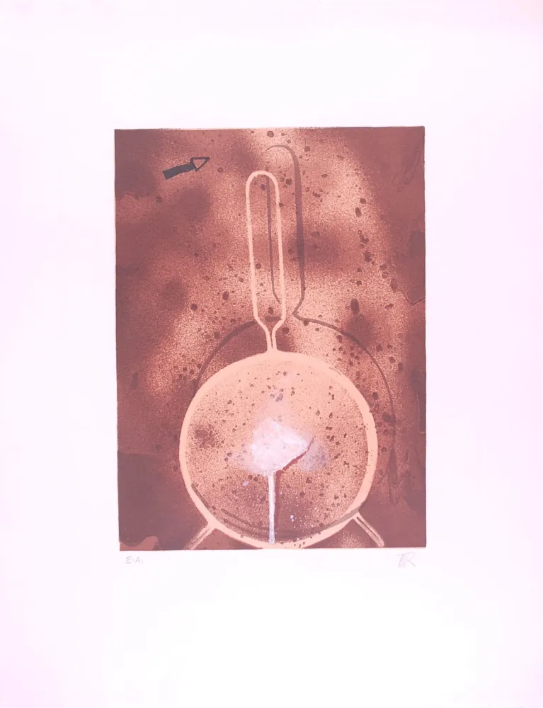 Litografía Ray - Bonjour Max Ernst