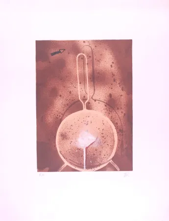 Litografía Ray - Bonjour Max Ernst