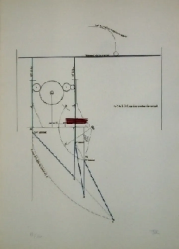 Aguafuerte Y Aguatinta Ray - COMBAT DE BOXE