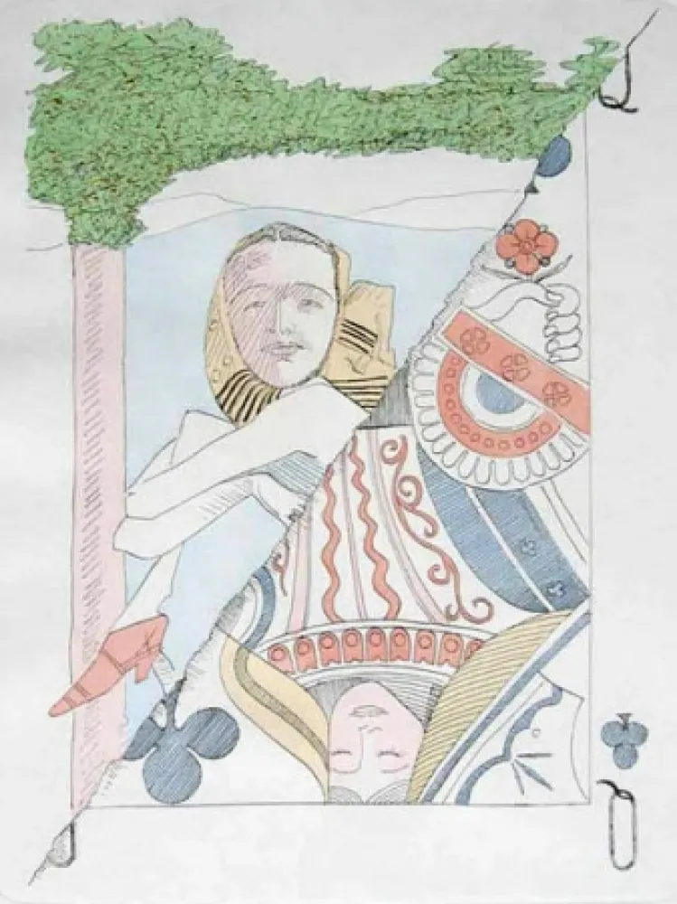 Aguatinta Ray - Dame de Trefle