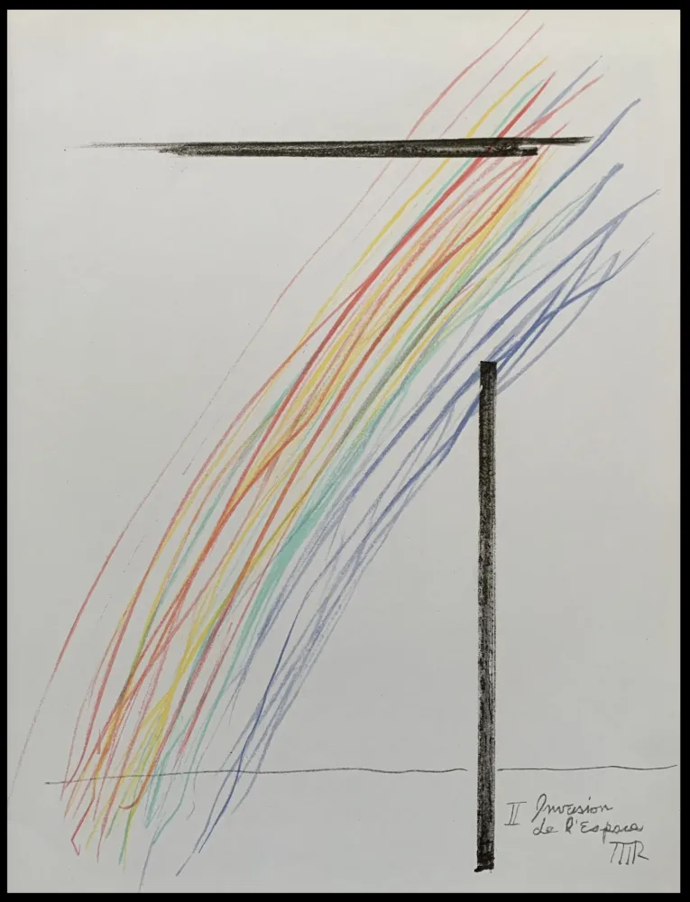 Litografía Ray - Invasion de l'espace 