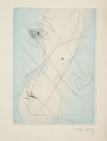 Aguafuerte Ray - Les Chambres. Poème du temps qui ne passe pas.