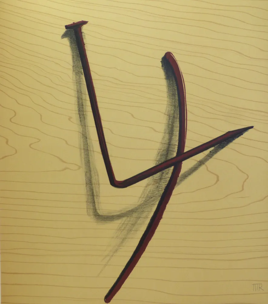 Sin Técnico Ray - Lithographie sur vélin d'Arches. 1973. 