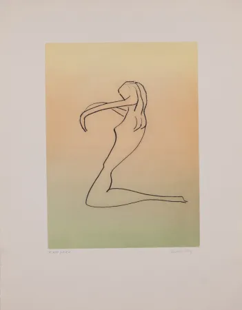 Aguatinta Ray - Man Ray (1890–1976) - Anatoms without Rime or Reason for Every Season - Aquatint and soft ground on paper - 1970