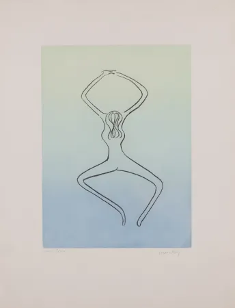 Aguatinta Ray - Man Ray (1890–1976) - Anatoms without Rime or Reason for Every Season - Aquatint and soft ground on paper - 1970