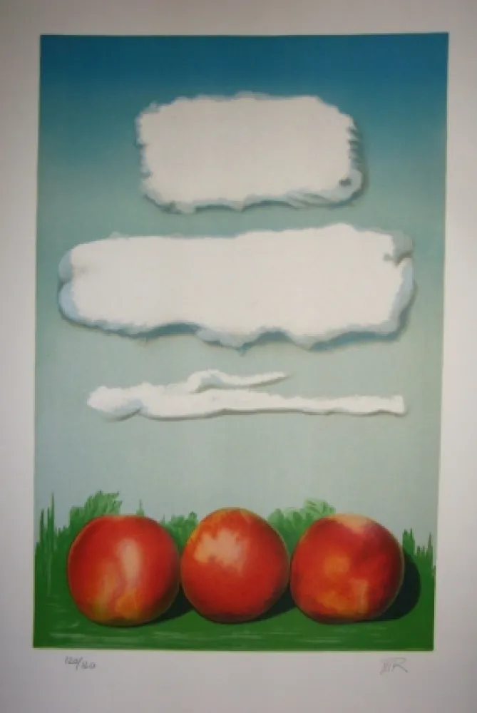Litografía Ray - Pommes