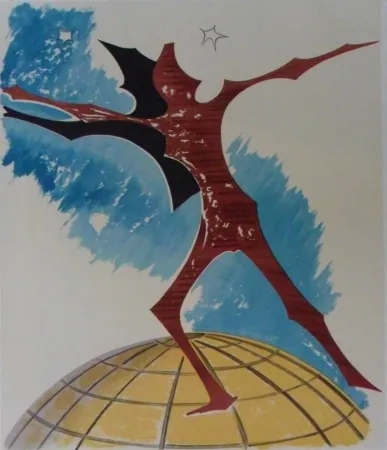 Litografía Ray - Rebus