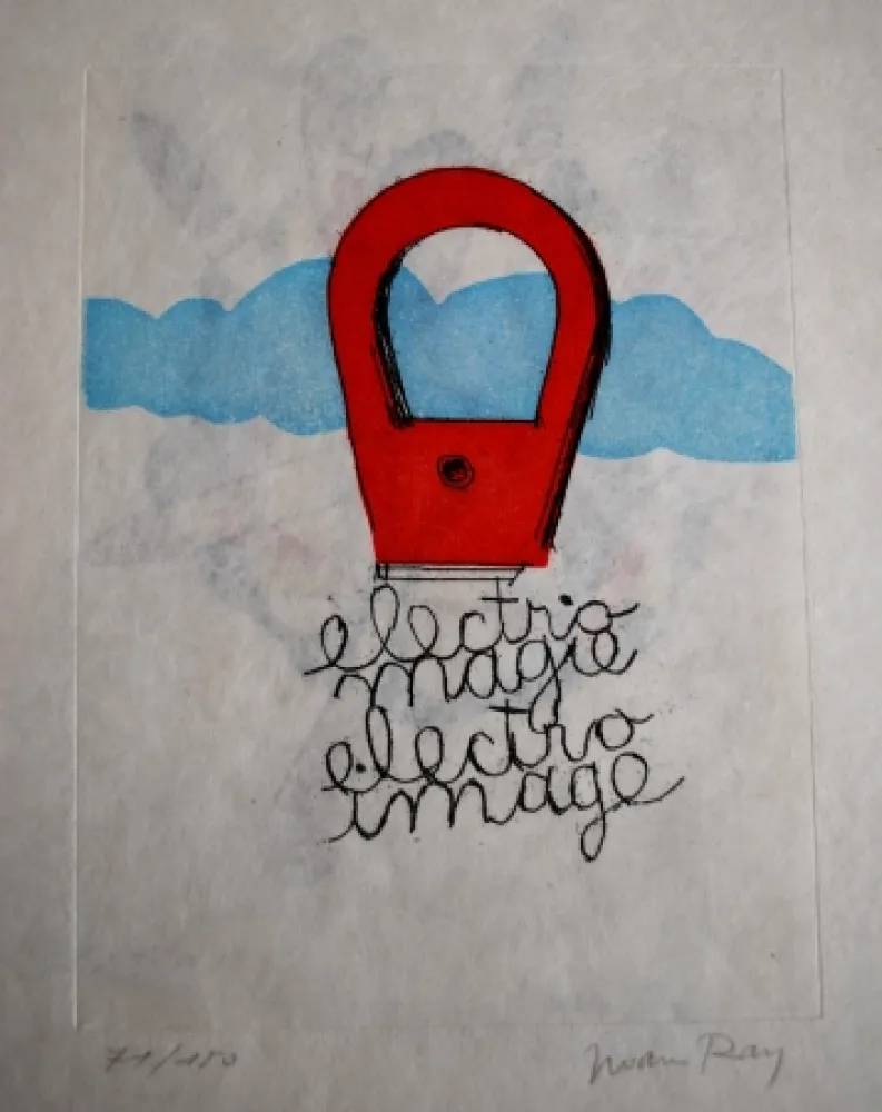 Aguafuerte Y Aguatinta Ray - Sans titre  (pour Electro-magie)