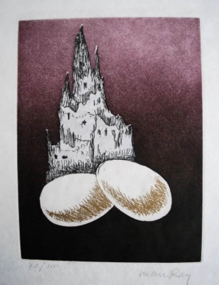 Aguafuerte Y Aguatinta Ray - Sans titre - pour Electro-magie