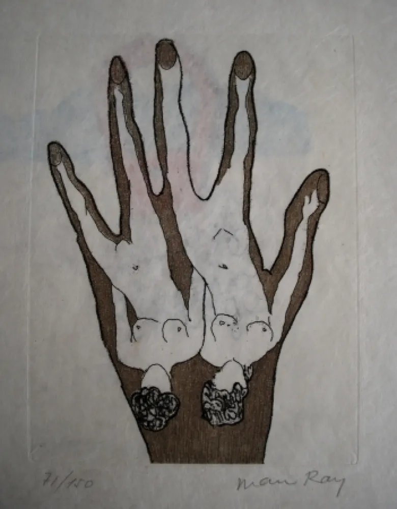 Aguafuerte Y Aguatinta Ray - Sans titre  - pour Electro-magie