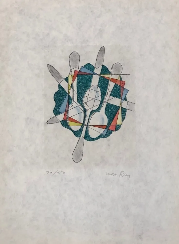 Aguafuerte Y Aguatinta Ray - Seria Electro Magie II