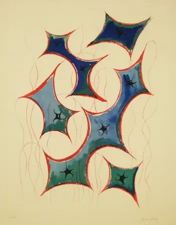 Aguafuerte Y Aguatinta Ray - Transfiguration d'un cactus