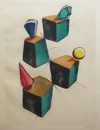 Aguafuerte Y Aguatinta Ray - Transfiguration d'un cactus